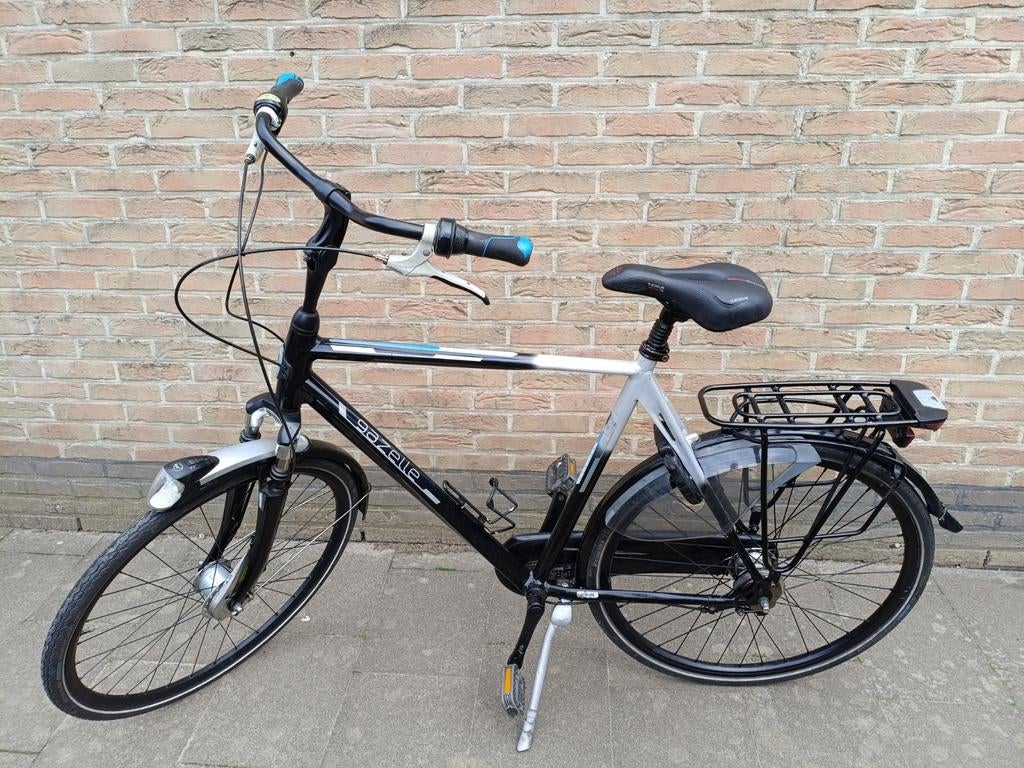 Gazelle luxe herenfiets, Fietsen en Brommers, Ophalen, Gebruikt, Versnellingen, 57 tot 61 cm