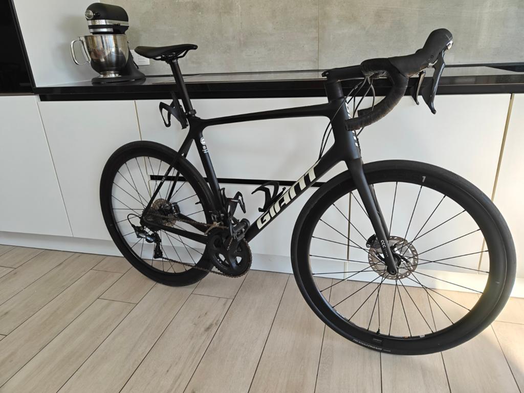 Giant TCR advanced pro 1 disc Large, Fietsen en Brommers, Ophalen, Carbon, Heren, Giant