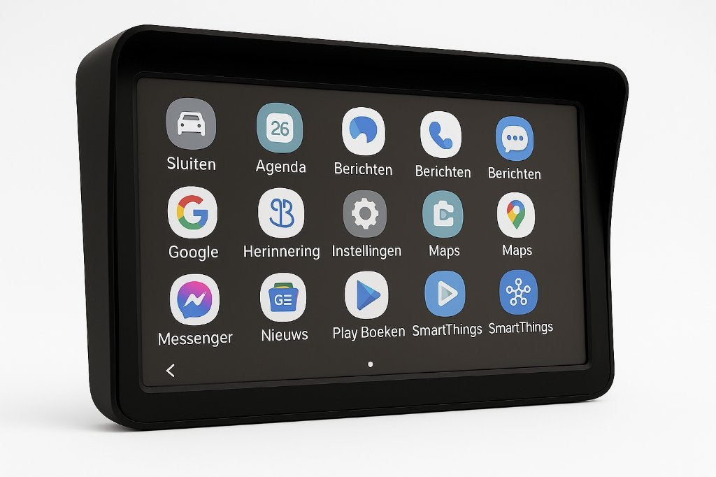 9” Android Tablet GPS – Draadloos Android Auto&Apple CarPlay, Info@drktech.be, Oosterwennel 35 Genk, Nieuw, Ophalen of Verzenden