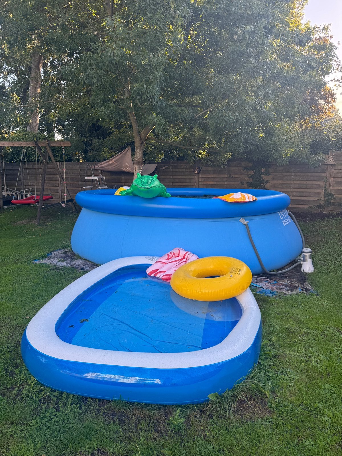 Piscine ronde Intex 457x122, Jardin & Terrasse, Enlèvement, Comme neuf, Rond