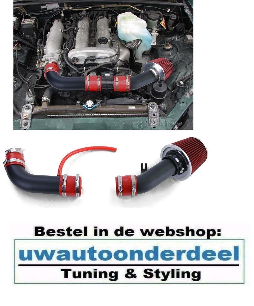 Mazda MX5 NB FL Luchtfilter Sport Ram Air Intake Rood, Verzenden