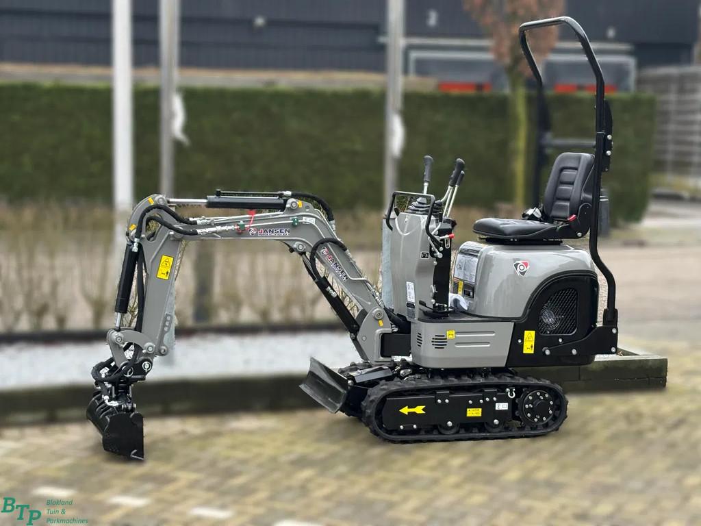 Jansen Mb-800 minigraver mini graafmachine actie set incl. 3