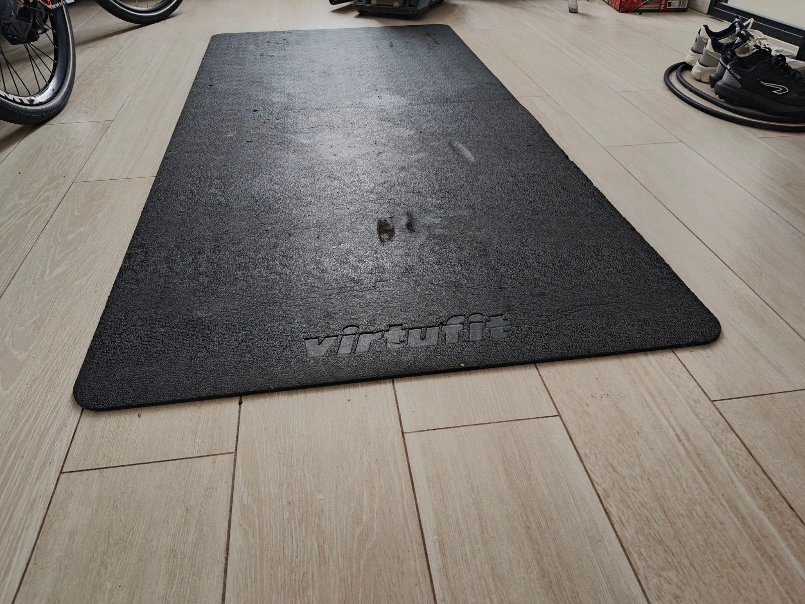 rubberen mat. eerder voor werkplaats, Ophalen