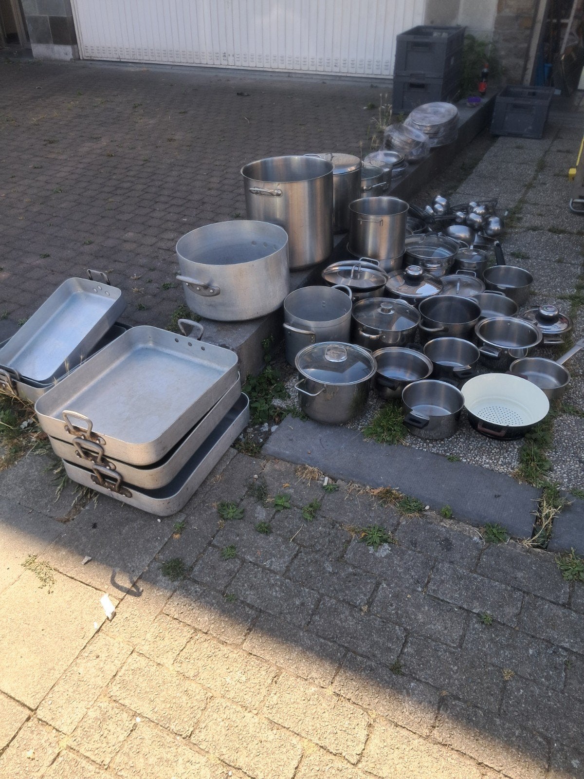 GROS LOT casserole , ustensiles, plats, Articles professionnels, Enlèvement
