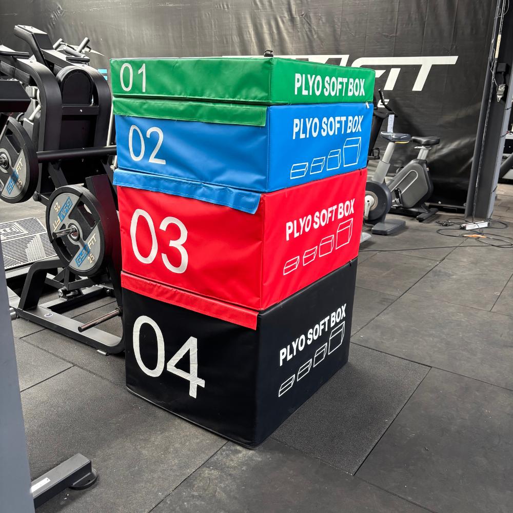 Plyo Soft Box – 4 Levels, Sport en Fitness, Ophalen of Verzenden, Gebruikt, Benen, Overige typen