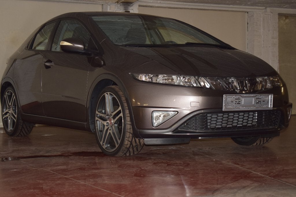 HONDA CIVIC ZO GOED ALS NIEUW 63159KM, Voorwielaandrijving, Zwart, 4 cilinders, Bruin