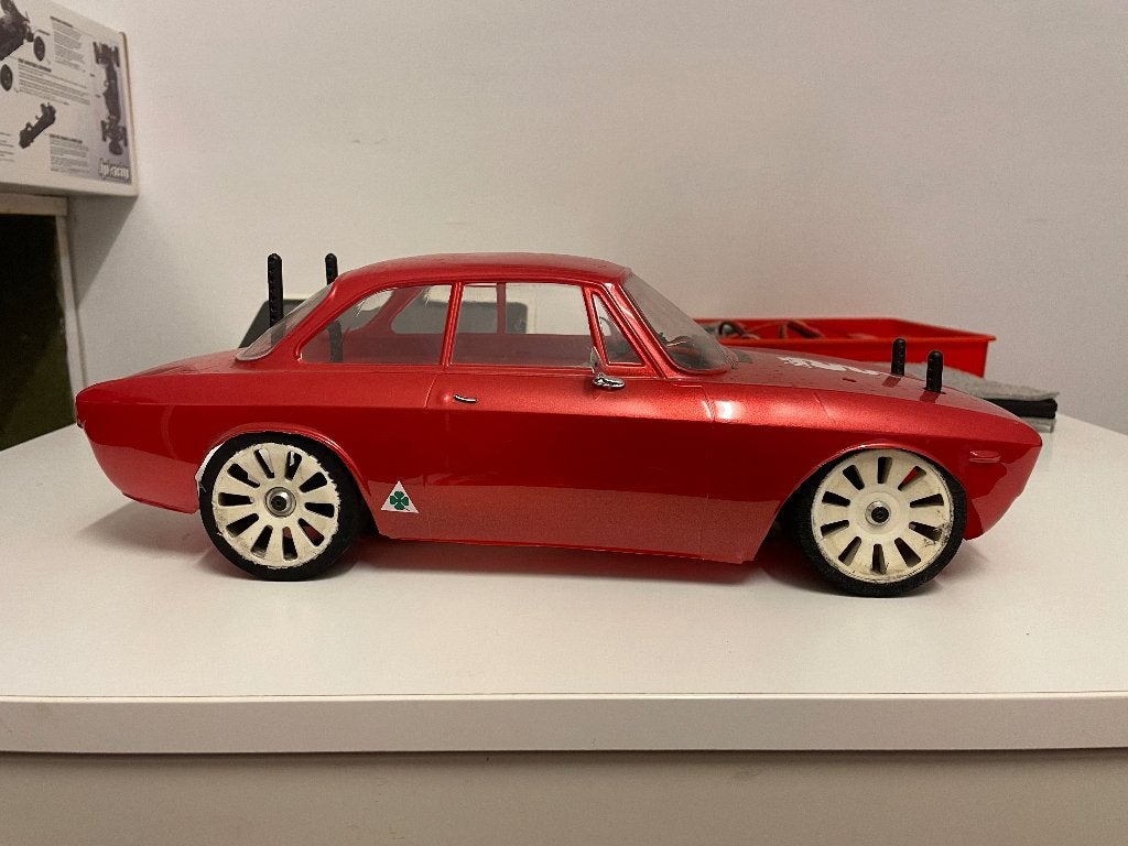 RC auto Alfa Romeo 1300 GT, Gebruikt, Schaal 1:10, Auto onroad, RTR (Ready to Run)