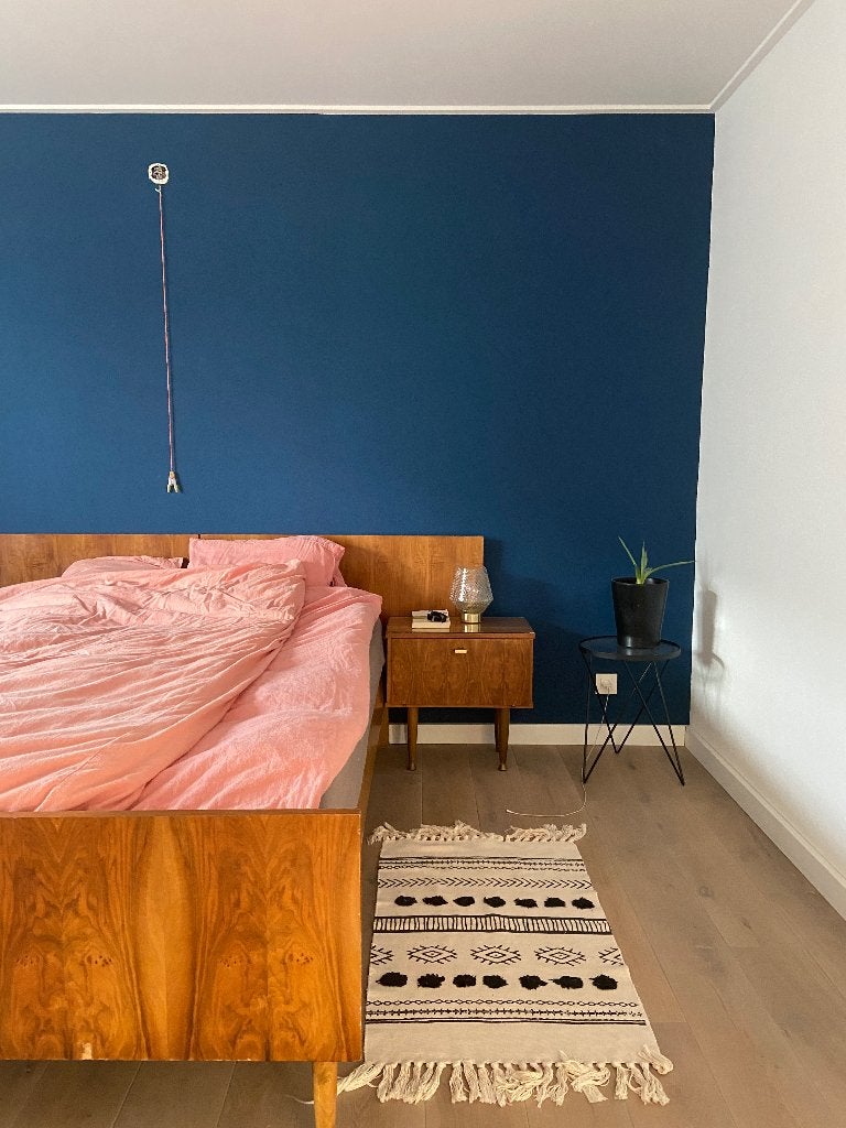 slaapkamer vintage, Maison & Meubles, Chambre à coucher | Chambres à coucher complètes, Enlèvement, Utilisé, Deux personnes, Vintage jaren 70