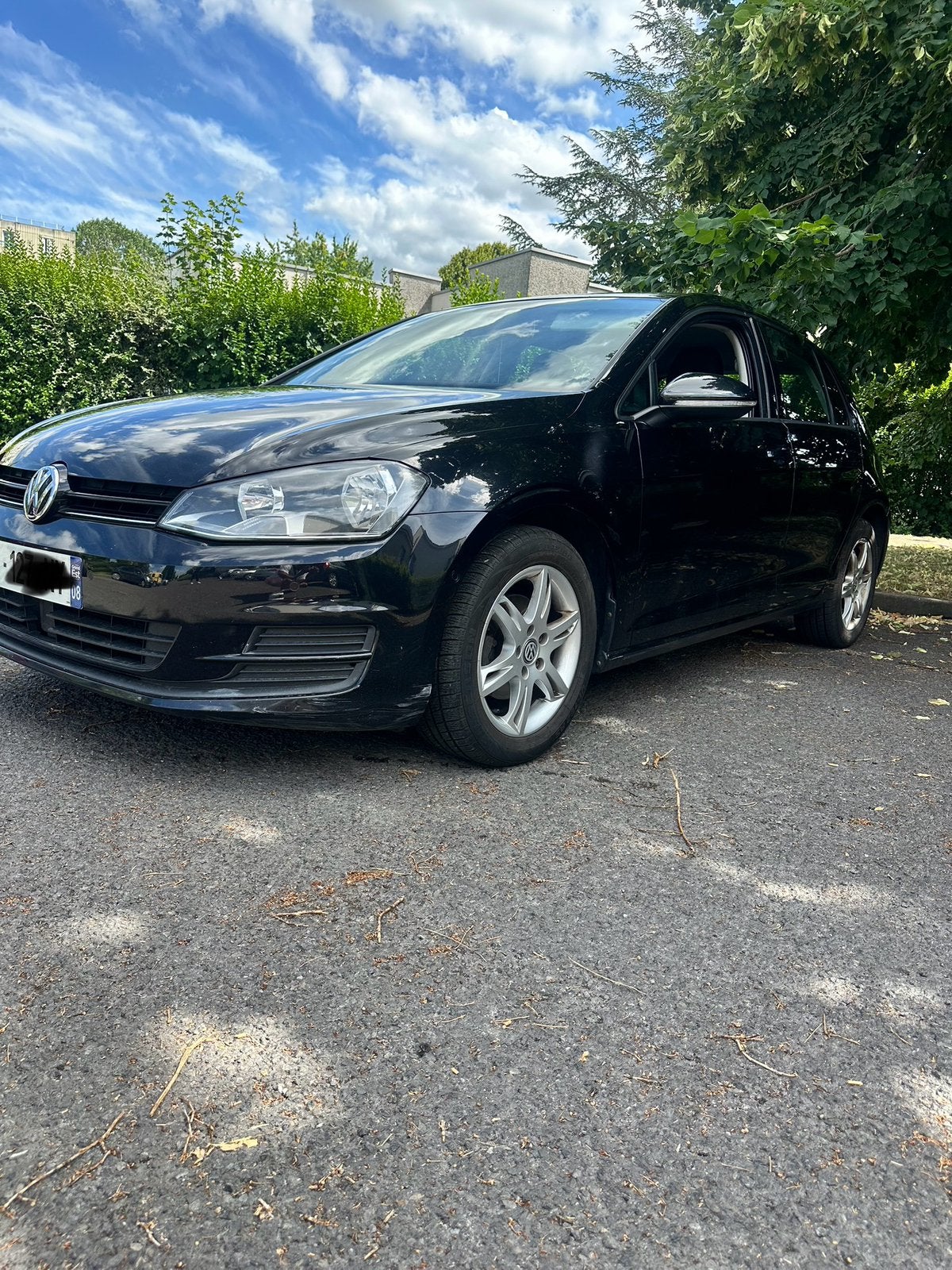 Golf 7 TDI, Auto's, Volkswagen, Particulier, Golf, Diesel, Euro 5, Berline, 5 deurs, Handgeschakeld, Zwart, Grijs, Ophalen