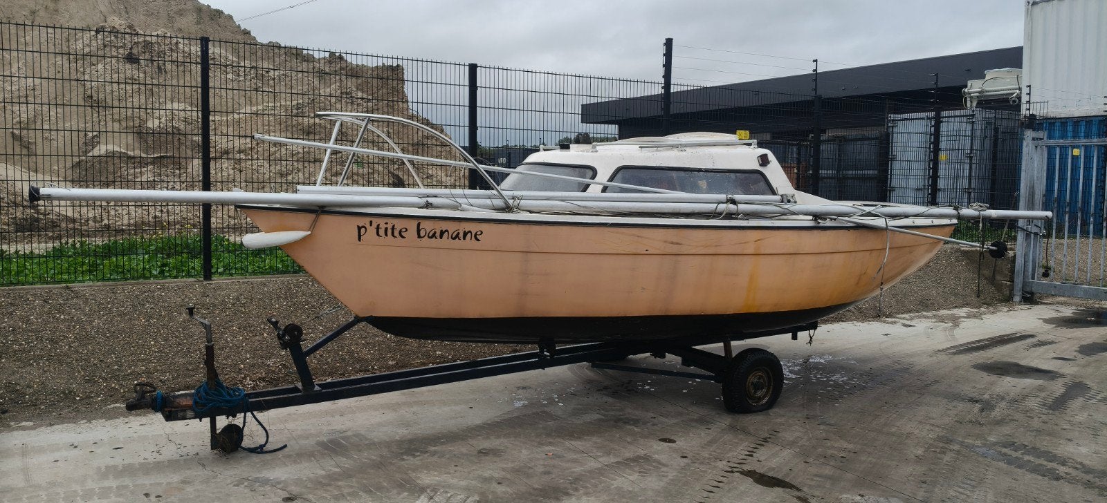 Zeilbootje, Watersport en Boten, Ophalen, Gebruikt, Polyester, Motorsailer