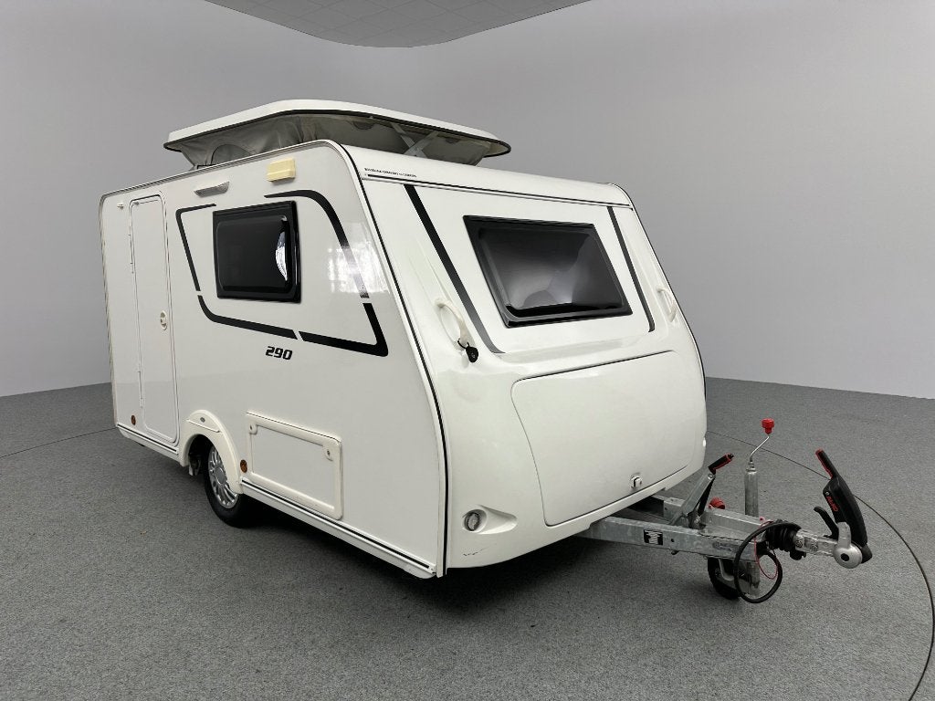 Trigano Mini Freestyle 290, Caravans en Kamperen, Trigano, Tot en met 2, Bedrijf, Treinzit