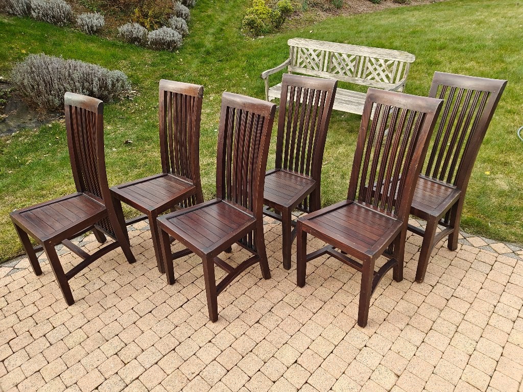 Chaises de salle à manger, Maison & Meubles, Chaises, Koloniaal, Brun, Enlèvement, Bois