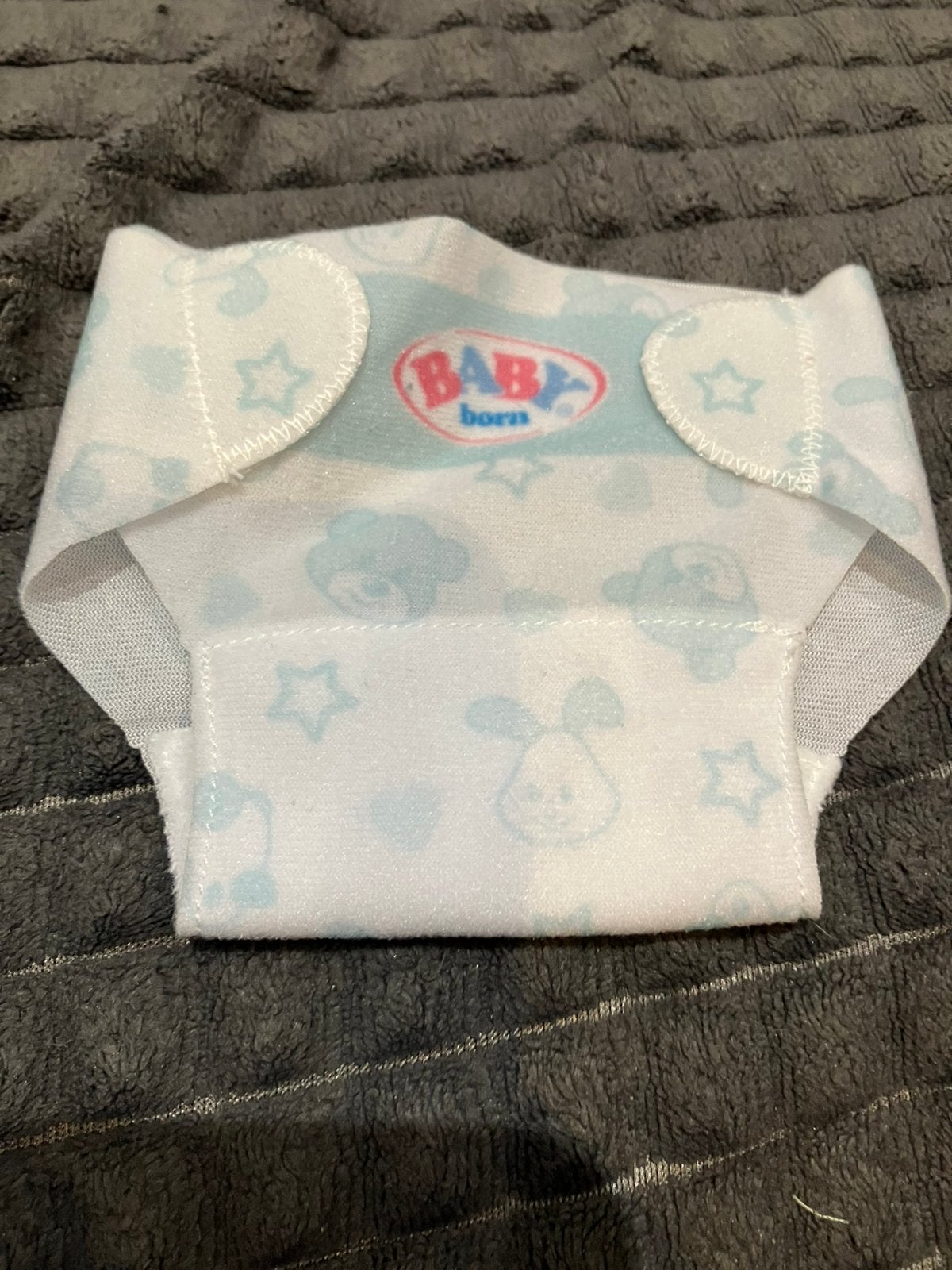 Luier in stof baby born zapf creation voor pop 43 cm, Ophalen of Verzenden, Zo goed als nieuw