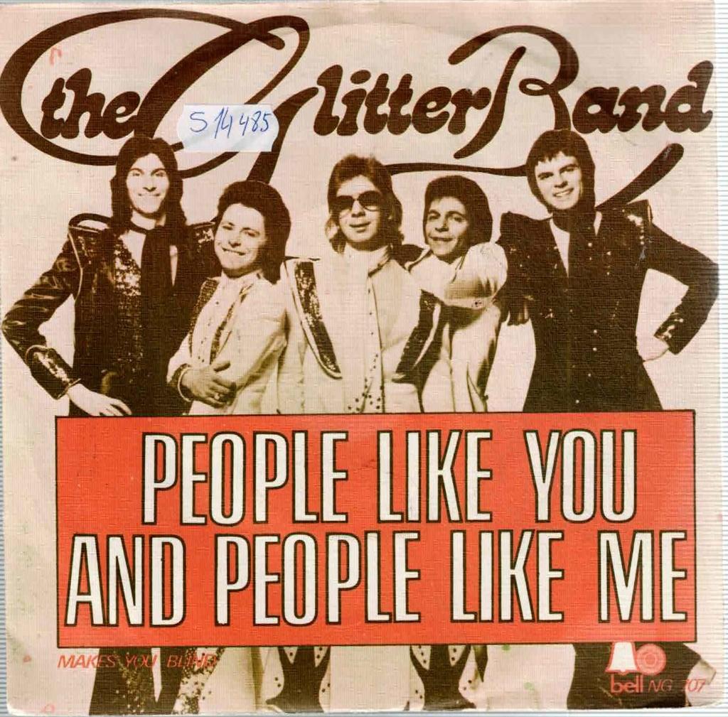 Vinyl, 7"  /  The Glitter Band – People Like You And People, Cd's en Dvd's, Vinyl | Overige Vinyl, 1970 - 1979, Overige formaten