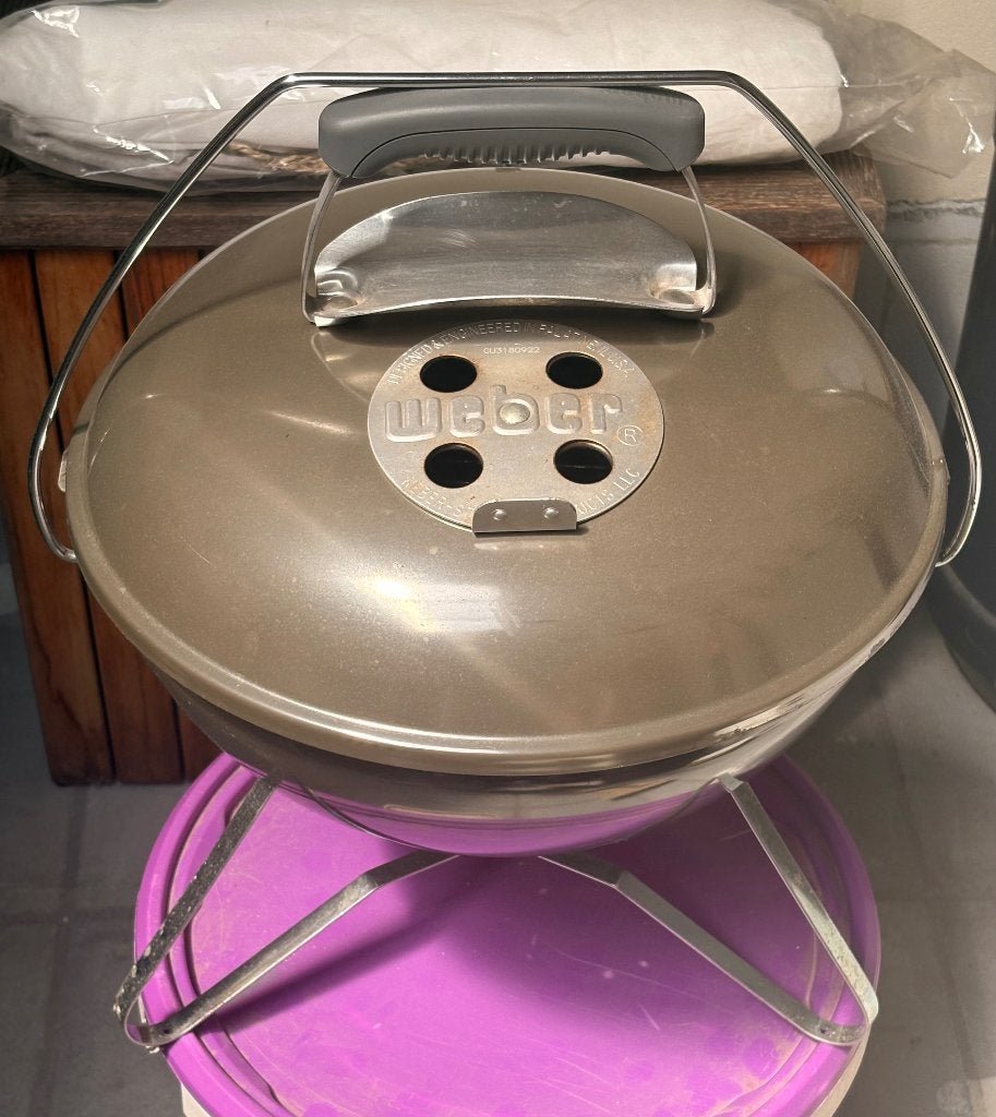 BBQ Houtskool, Enlèvement, Utilisé, Weber
