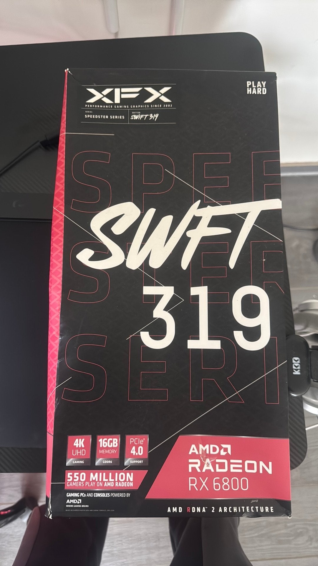 Speedster SWFT 319 AMD Radeon RX 6800 CORE Gaming with AMD R, Informatique & Logiciels, Cartes vidéo, Enlèvement, GDDR6, AMD, PCI