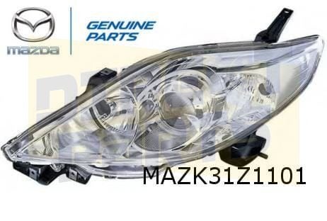 Mazda 5 (-2/08) koplamp L (chrome) Origineel! CC30510L0D, -, Verzenden, -, Nieuw