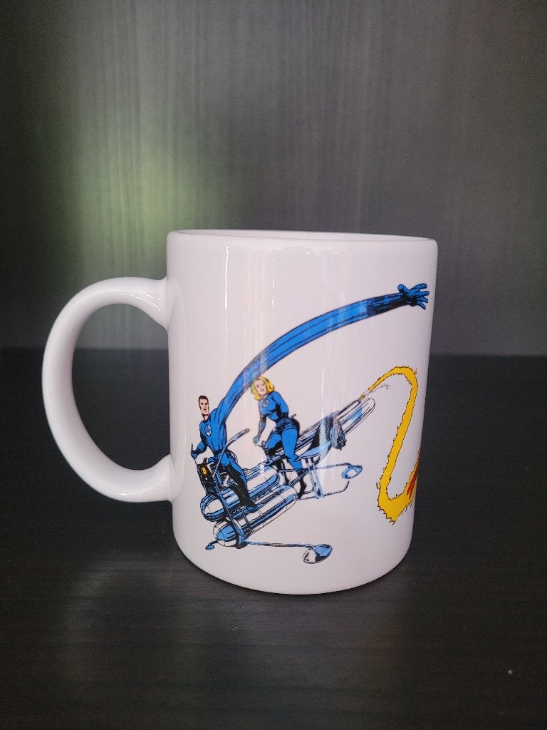 Kop/mok/mug/tas Fantastic 4 MARVEL COMICS Quick, Collections, Porcelaine, Cristal & Couverts, Enlèvement, Neuf, Autres matériaux