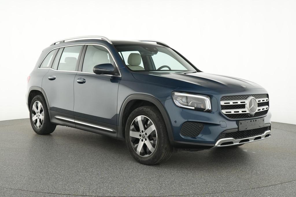 Mercedes-Benz GLB 200 d Luxury Line + PANORAMISCH DAK + LEDE, Auto's, Mercedes-Benz, Gebruikt, 4 cilinders, Blauw, 146 g/km