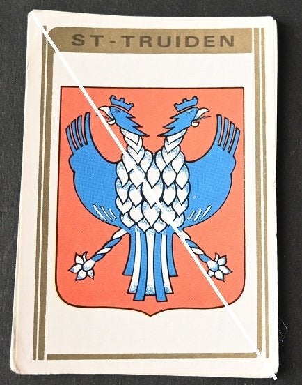 Panini Football 73 - 74 / St-Truiden / STVV / Embleem, Verzamelen, Verzenden, Gebruikt, Poster, Plaatje of Sticker
