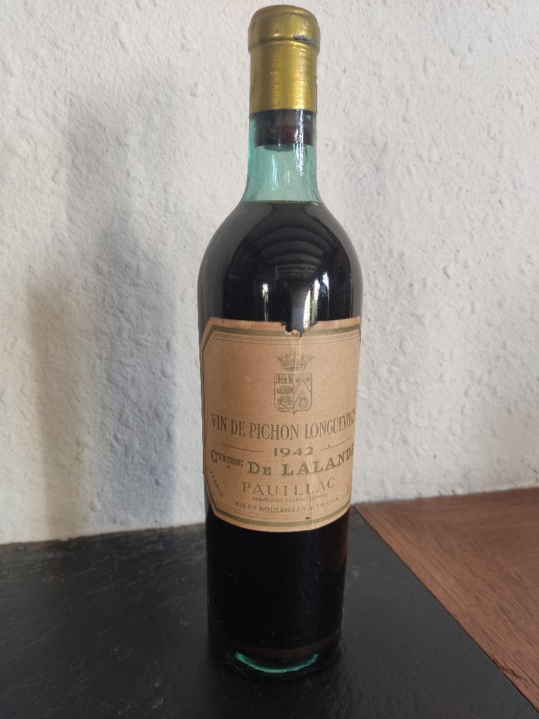 Bordeaux 1942, Collections, Vins, Pleine, Comme neuf, Enlèvement, Vin rouge