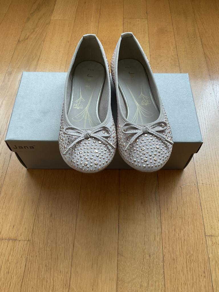 Ballerina’s merk Jana - maat 36 - nieuw, Ophalen, Beige, Nieuw, Ballerina's