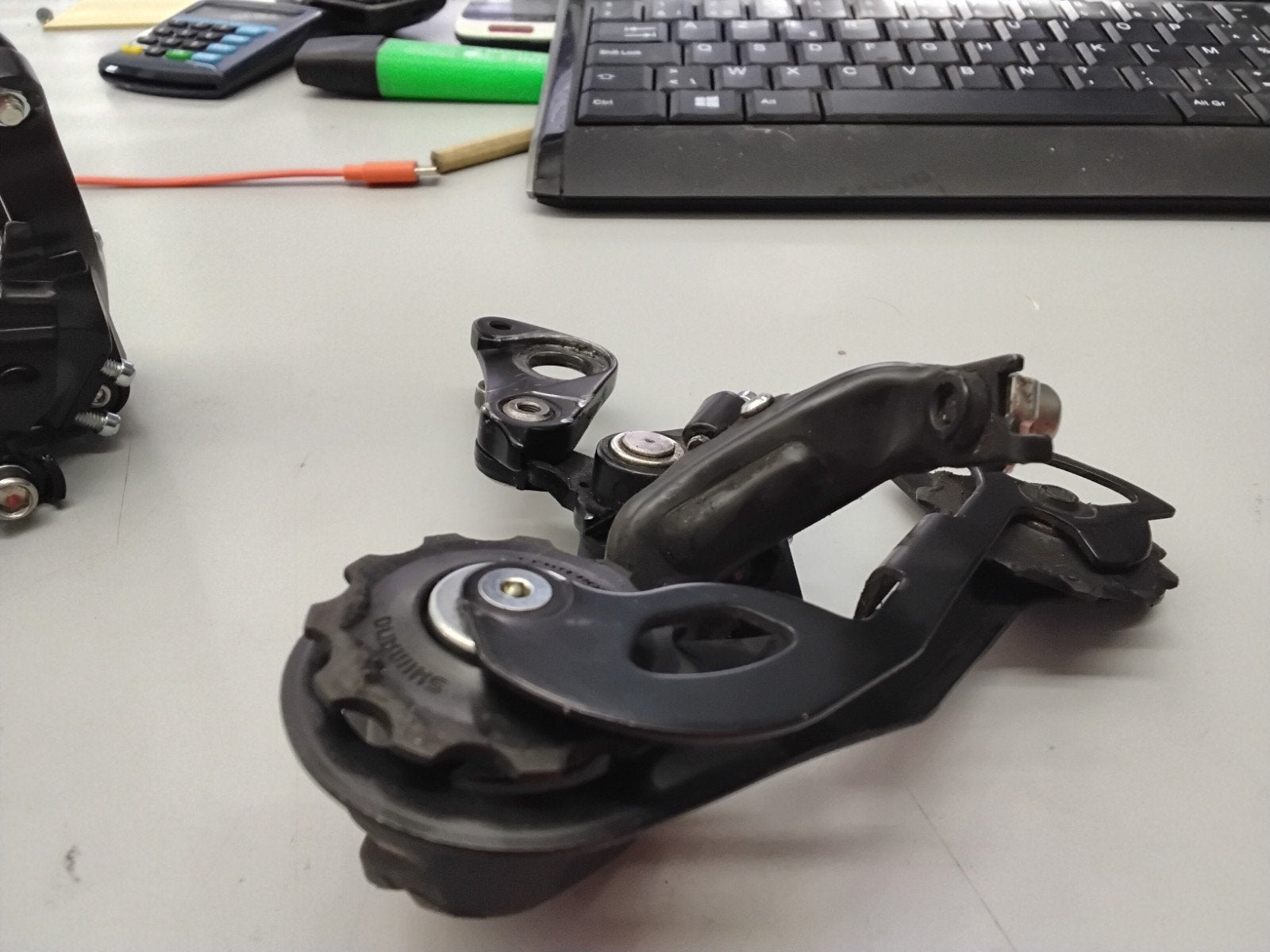 shimano alivio derailleur, Vélos & Vélomoteurs, Vélos Pièces, Enlèvement ou Envoi, Comme neuf