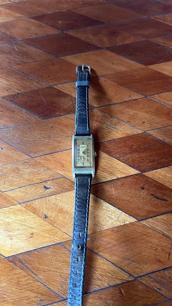 Montre Lanco anker style tank, Ophalen of Verzenden, Zo goed als nieuw
