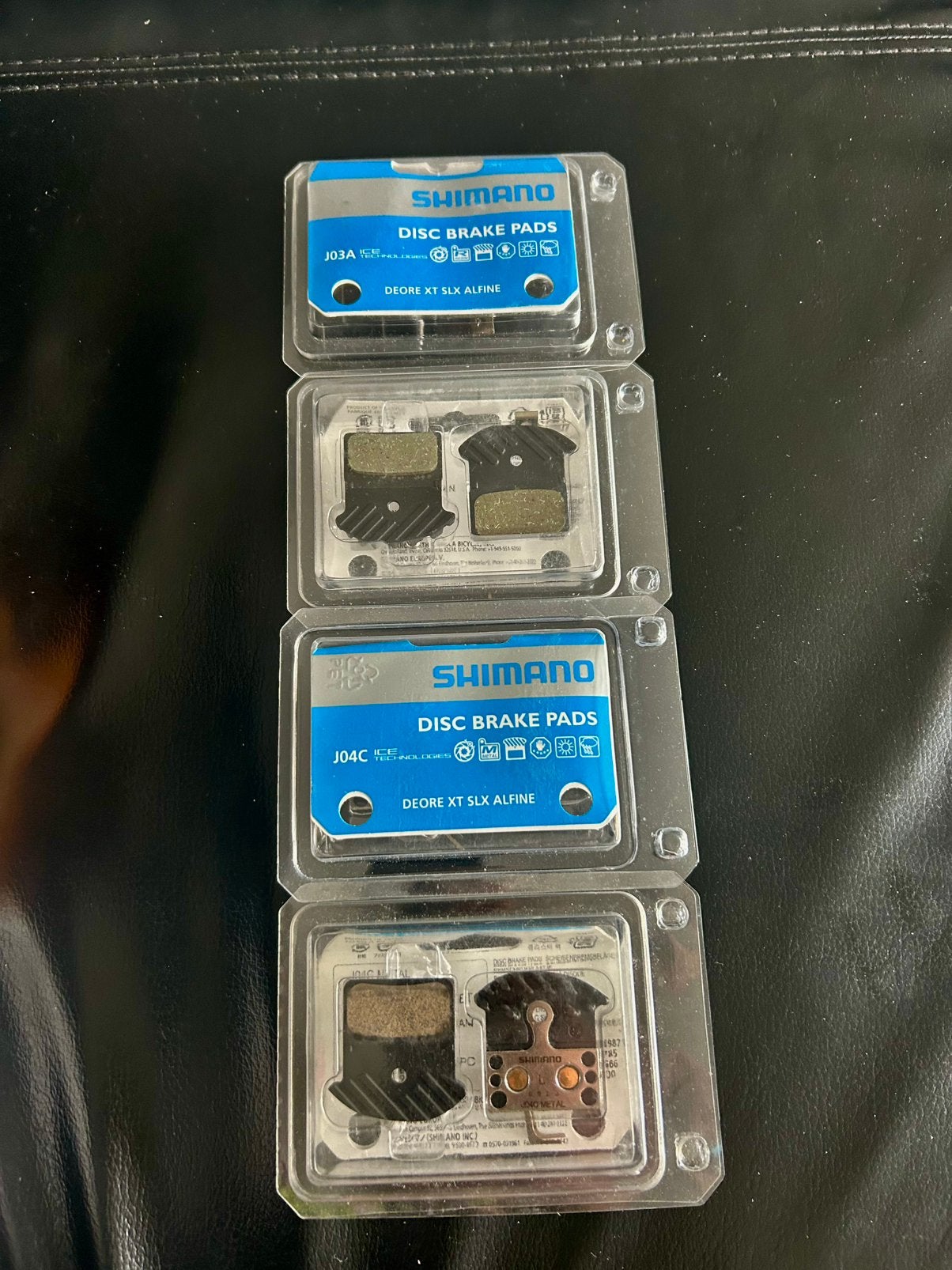 Shimano mtb XTR , XT , SLX remblokjes brakepads J04C J03A, Vélos & Vélomoteurs, Vélos Pièces, Enlèvement, Neuf, Mountainbike, Freins