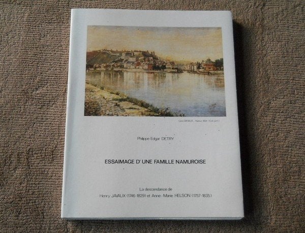 Descendance de H. JAVAUX et A.-M. HELSON - Namur généalogie, Enlèvement ou Envoi, Utilisé