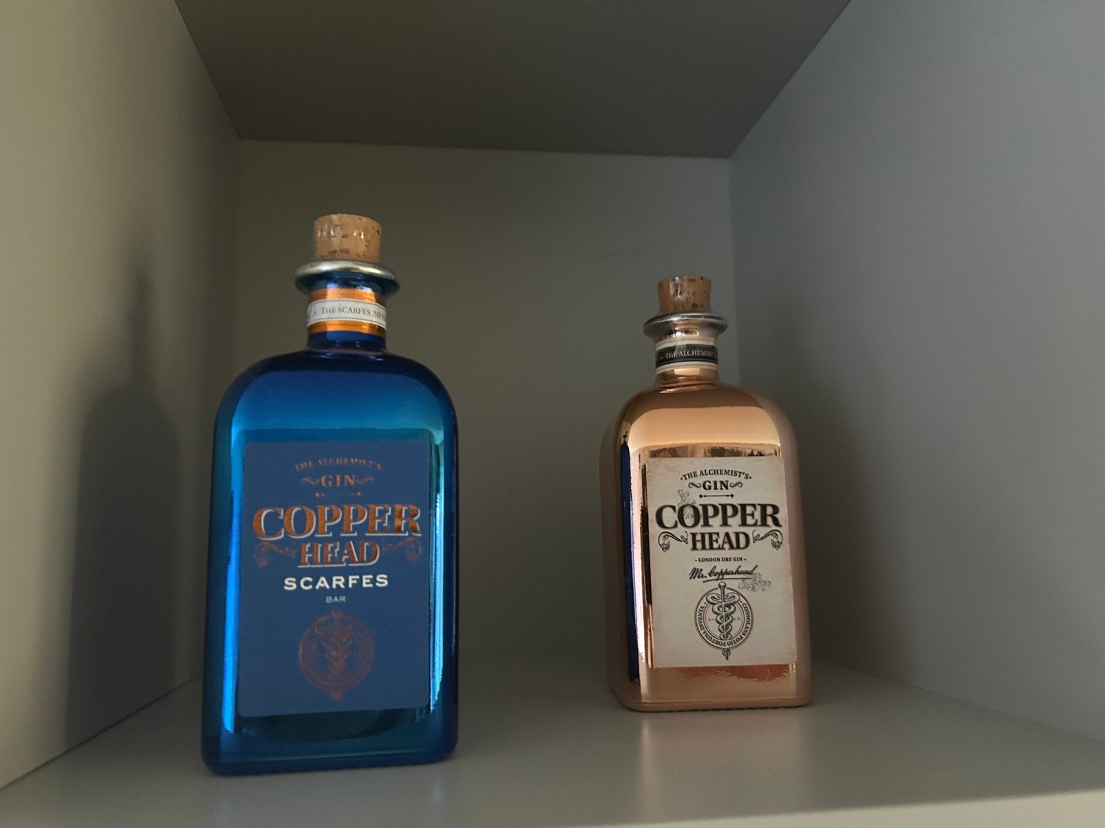 Copper head gin ongeopend, Verzamelen, Ophalen, Zo goed als nieuw