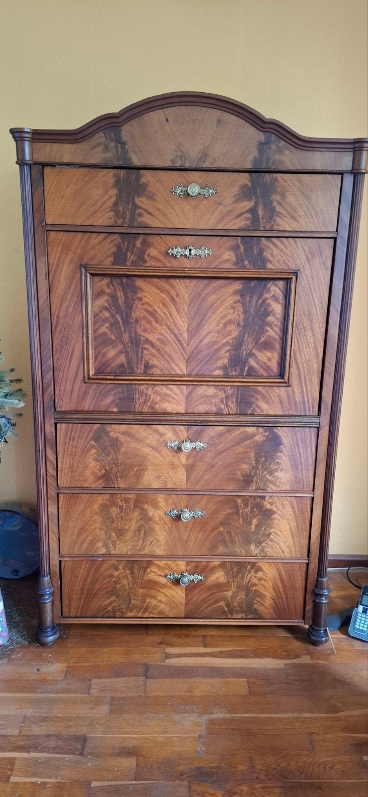 Antieken Biedermeier klepsecretaire, Enlèvement