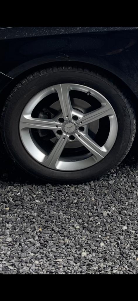 Velgen 17 inch voor mercedes, Auto-onderdelen, Ophalen, 17 inch, Winterbanden, Band(en)