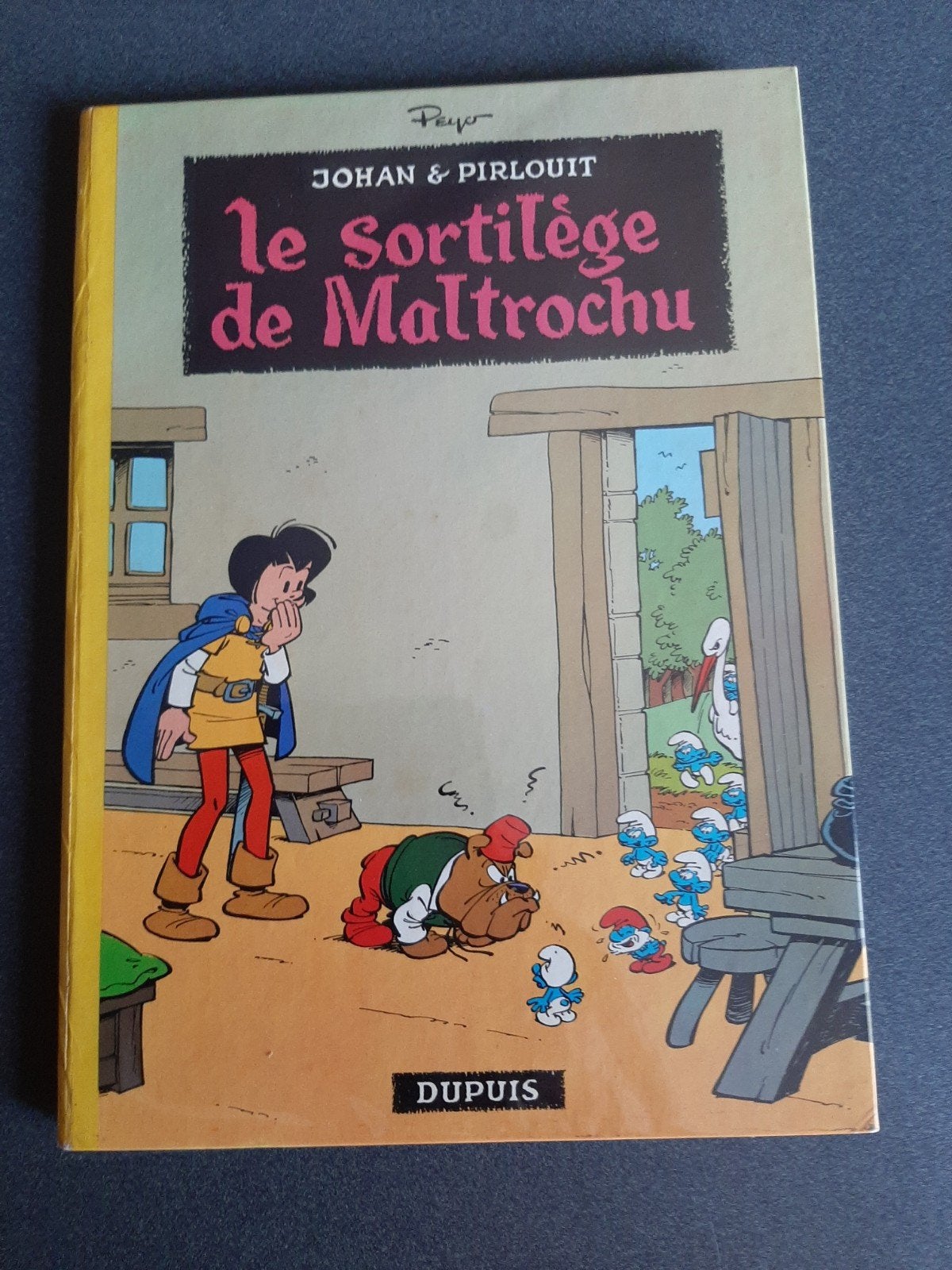 Johan et Pirlouit : Le sortilège de Maltrochu EO 1970, Livres