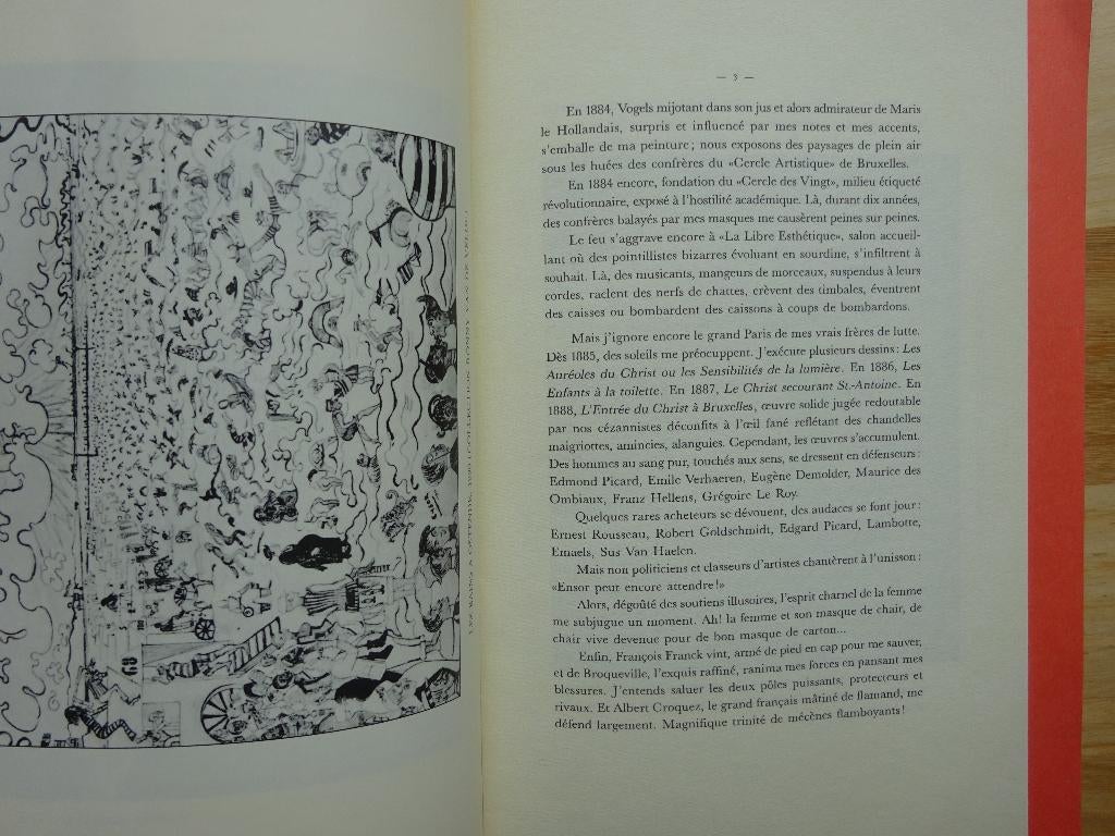 James Ensor 1992 chez Ronny Van de Velde, Anvers, James Ensor, Ophalen of Verzenden, Zo goed als nieuw, Schilder- en Tekenkunst