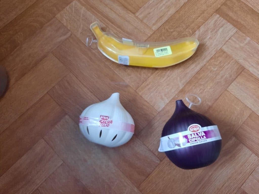 nieuwe pvc opbergboxen voor banaan, ajuin, look .., Maison & Meubles, Cuisine| Tupperware, Enlèvement ou Envoi, Neuf
