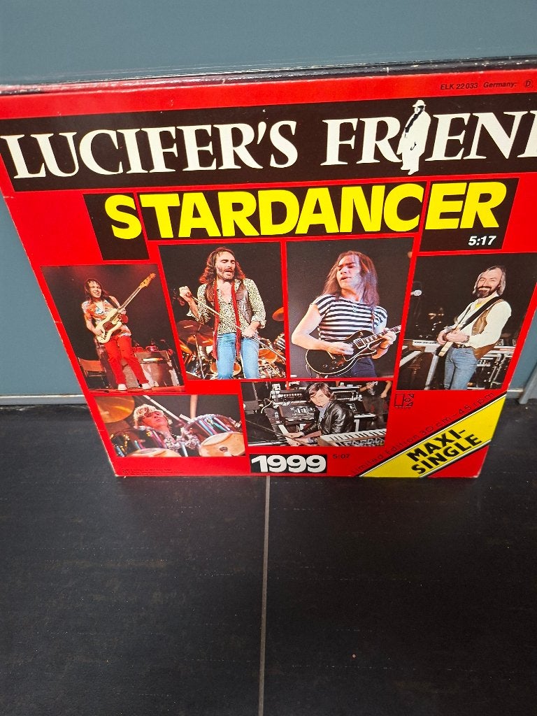 12" - lucifer's friend - stardancer - vak 4, Ophalen of Verzenden, Zo goed als nieuw, Hardrock, 12 inch