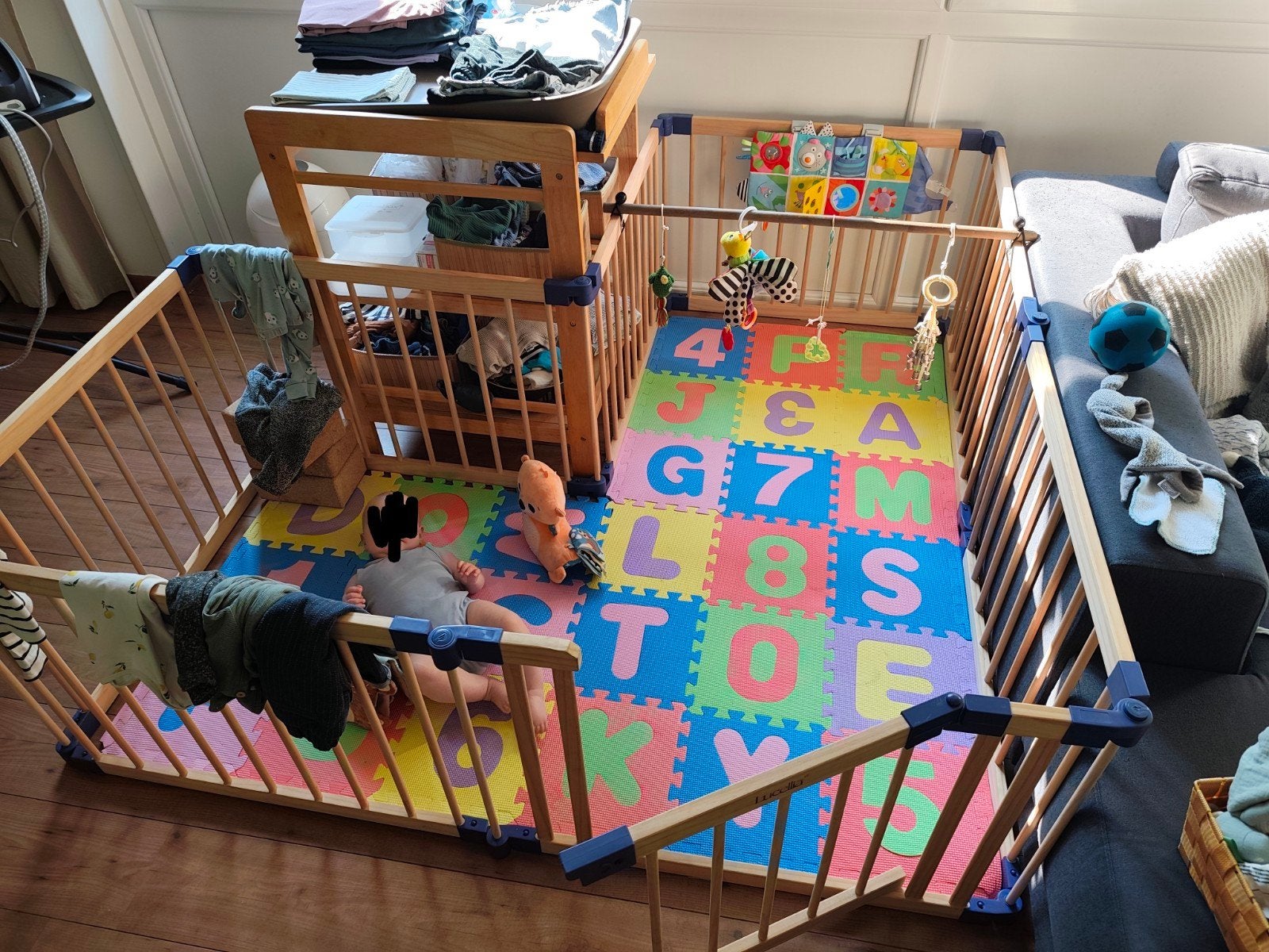 Grondbox Peuterpark, Kinderen en Baby's, Babyparken, Ophalen, Gebruikt, Overige vormen