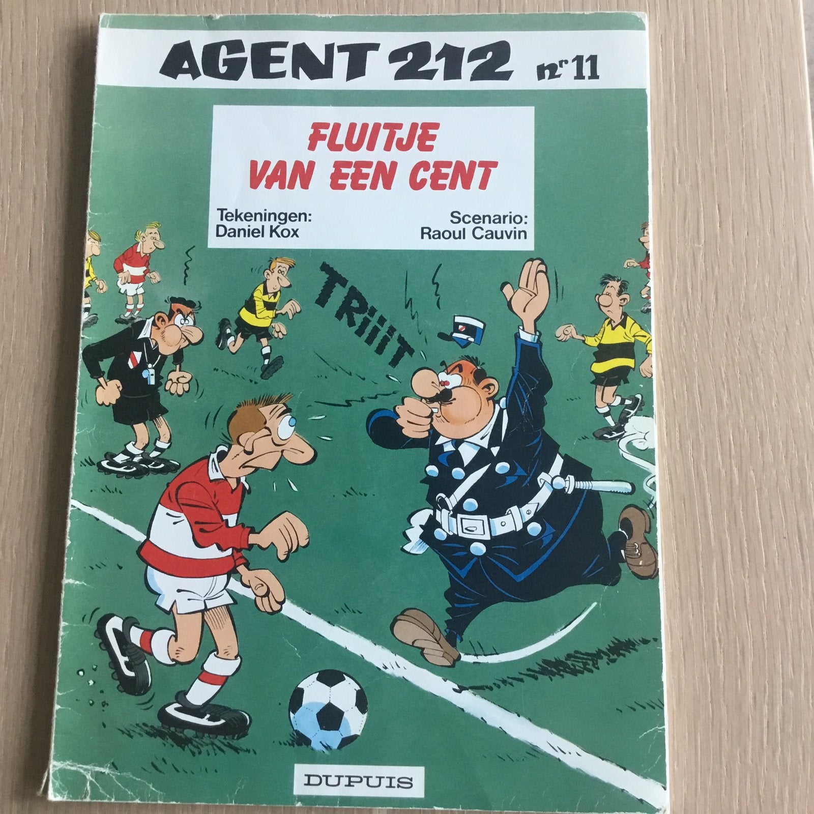 Agent 212: Fluitje van een cent. Nummer 11. 1989, Boeken, Ophalen, Gelezen