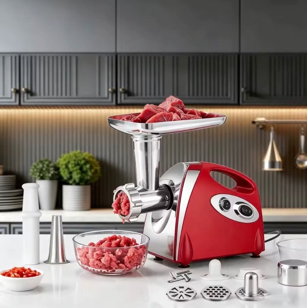 Hachoir à viande électrique 2800W neuf avec accessoires, Articles professionnels, Horeca | Food, Envoi, Viande