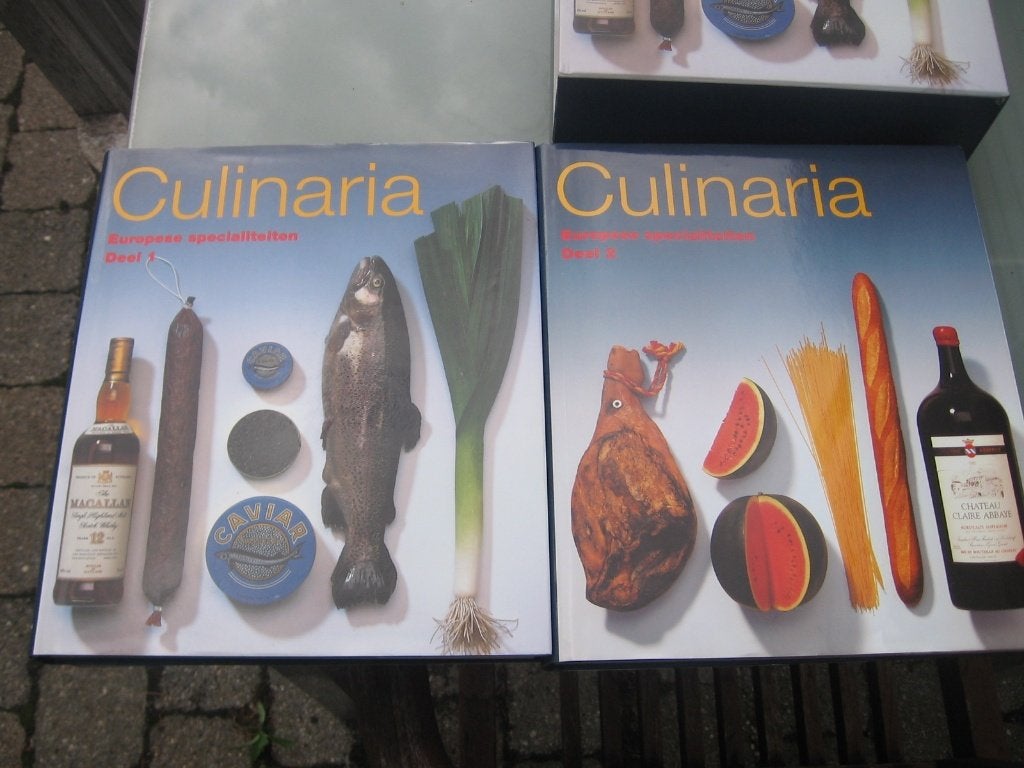 2 nieuwe dikke kookboeken culinaria europese specialiteiten, Boeken, Ophalen, Zo goed als nieuw, Europa