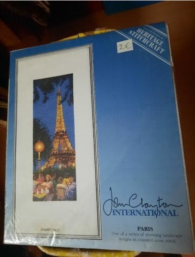 Orig patroon - Heritage Stitch Craft - Paris, Ophalen of Verzenden, Zo goed als nieuw, Handborduren, Patroon