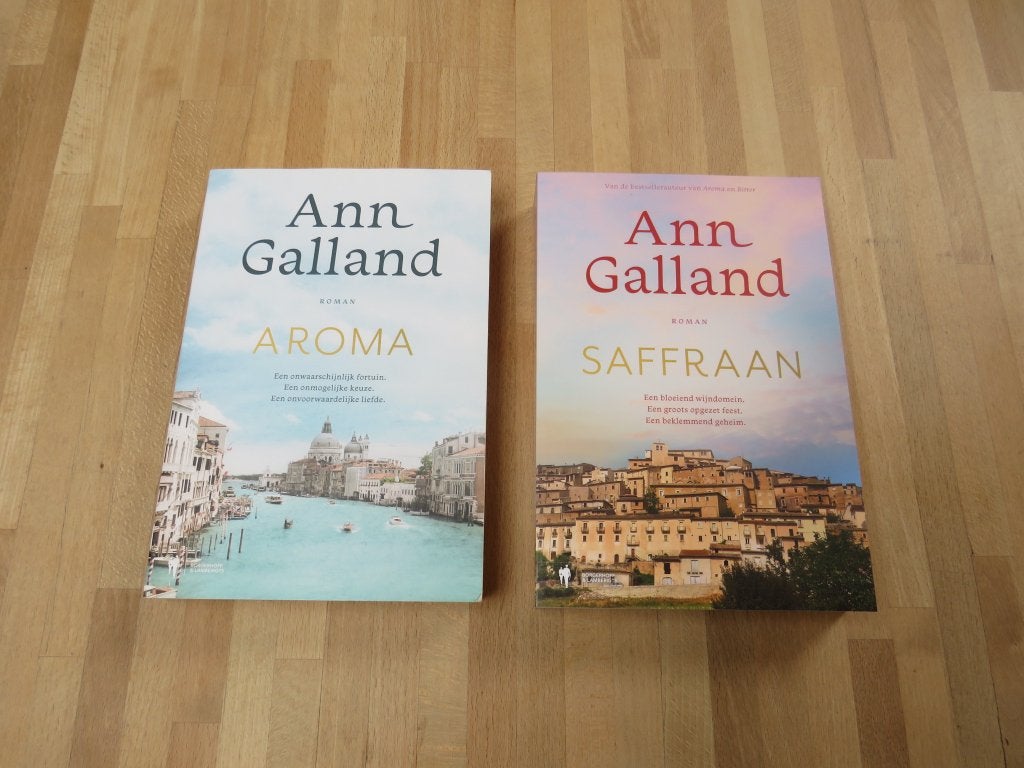 Ann Galland - 'Saffraan' & 'Aroma', Ophalen of Verzenden, Zo goed als nieuw