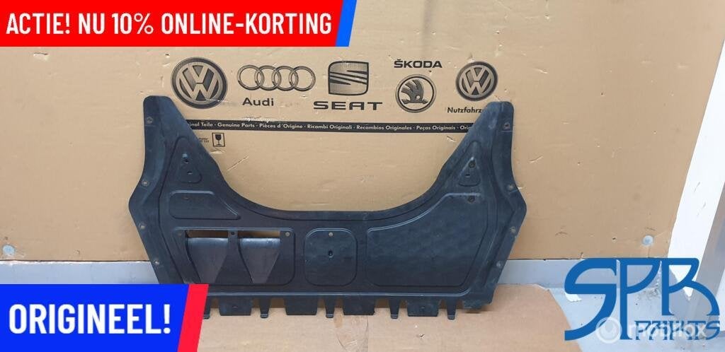 GOLF 6 VI Bodemplaat 1K0825237J ONDERPLAAT MOTOR PLAAT TSI, Gebruikt, Volkswagen, Ophalen of Verzenden, Volkswagen