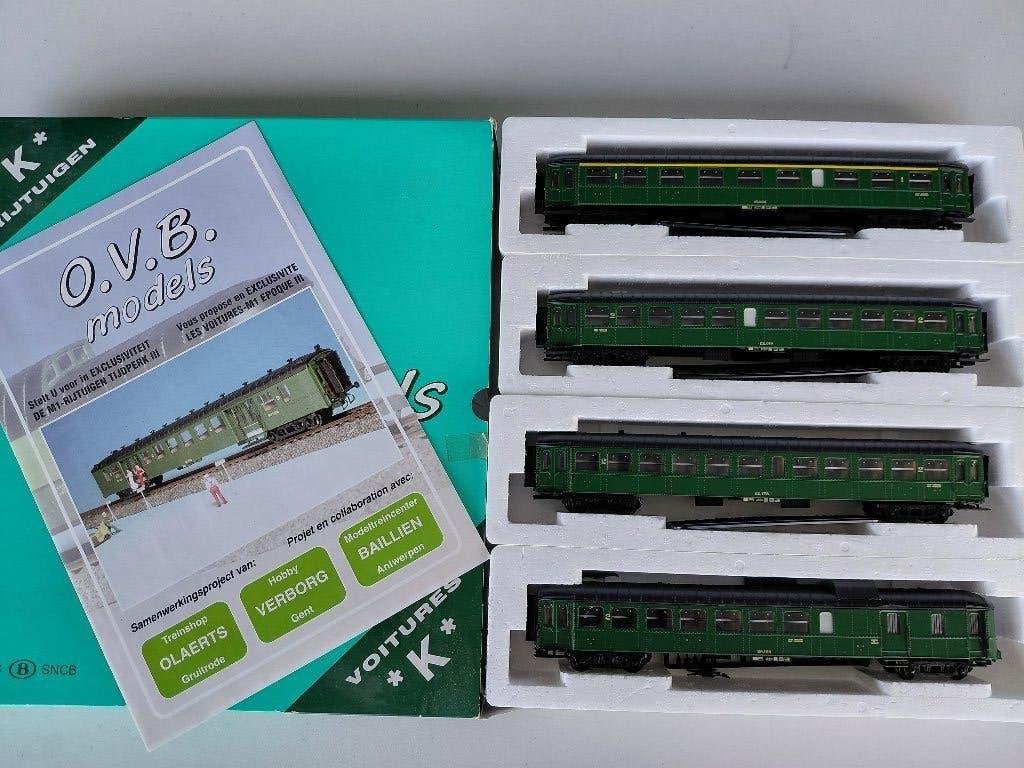 O.V.B. Models K-rijtuigen SET 3000, Ophalen of Verzenden, Nieuw, Gelijkstroom of Wisselstroom, Wagon