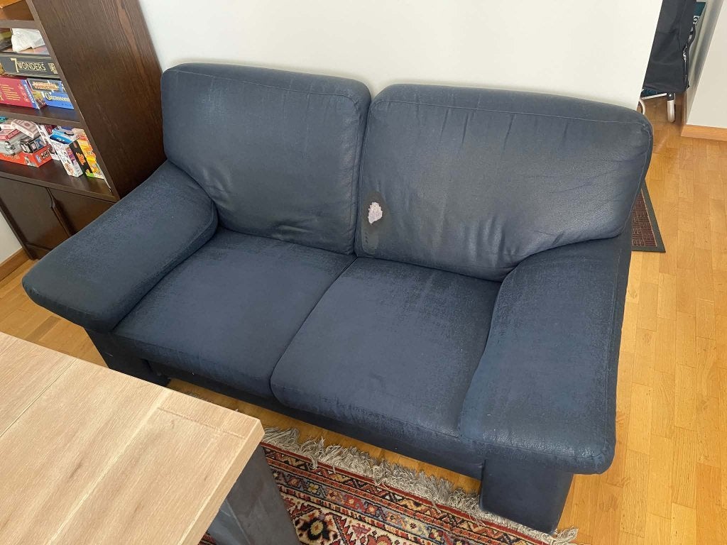 Canapé à donner, Maison & Meubles, 75 à 100 cm, Banc droit, Enlèvement, Utilisé