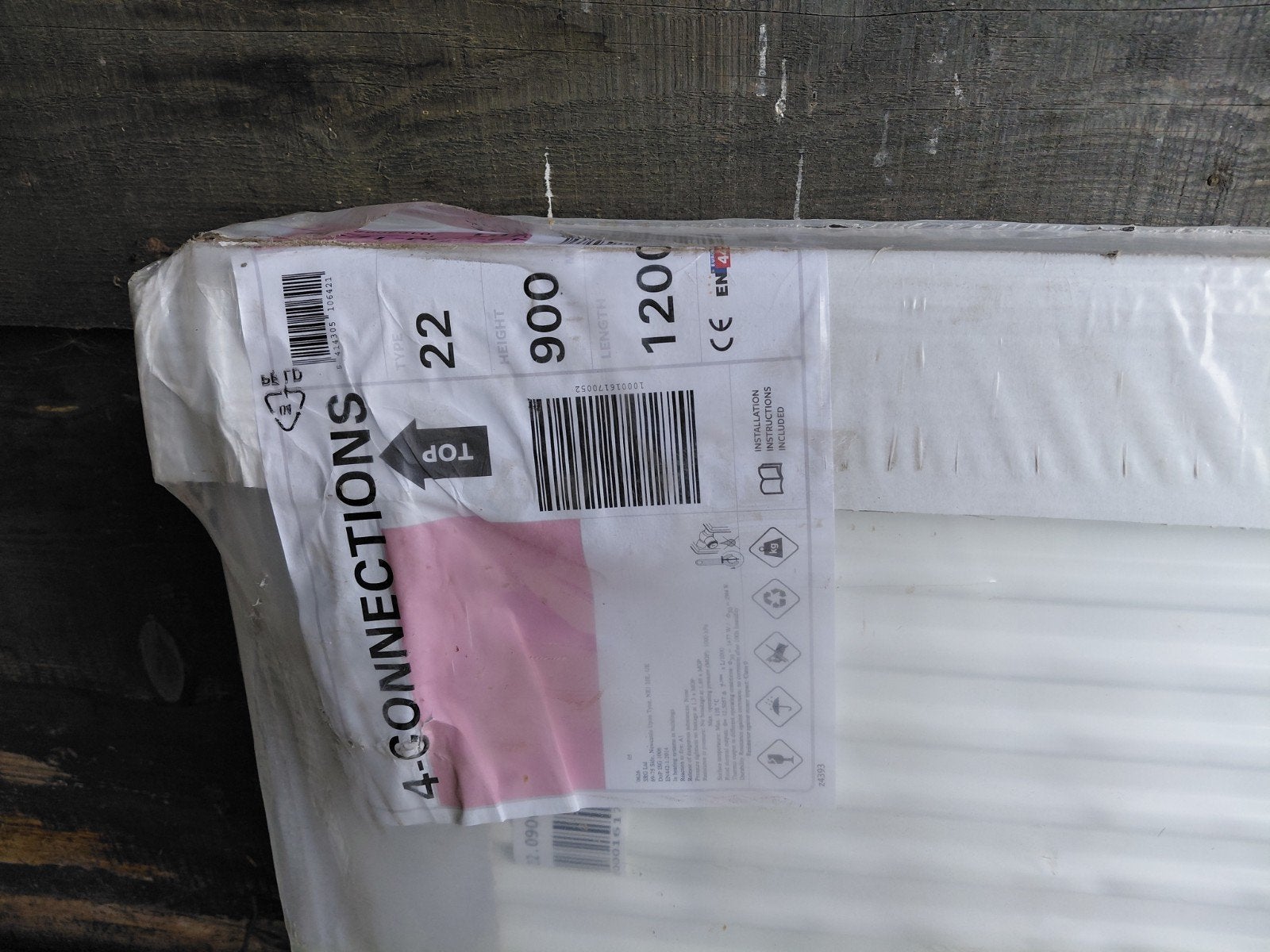 6 radiators nog nieuw ingepakt, Enlèvement, Neuf, Radiateur