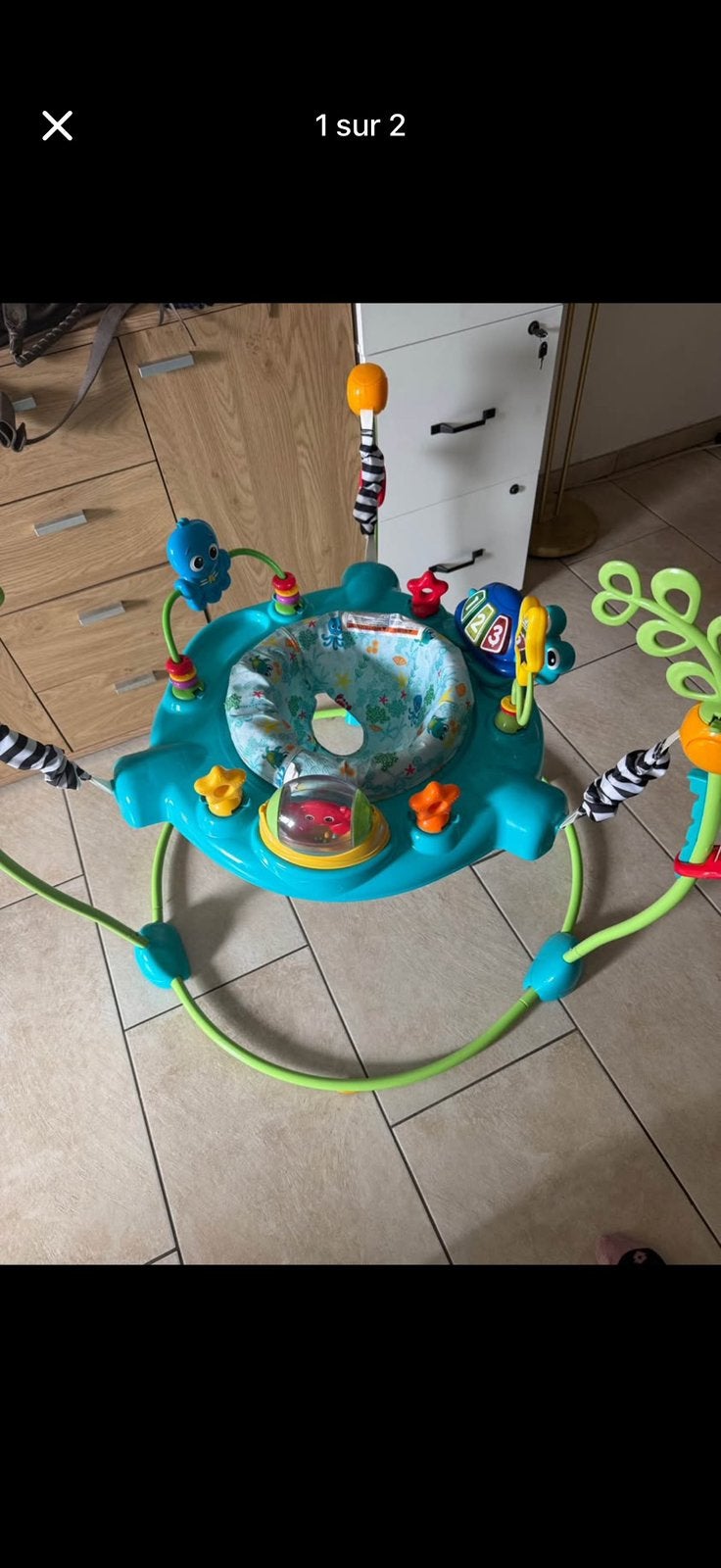 Sauteur bebe, Enfants & Bébés, Enlèvement, Comme neuf