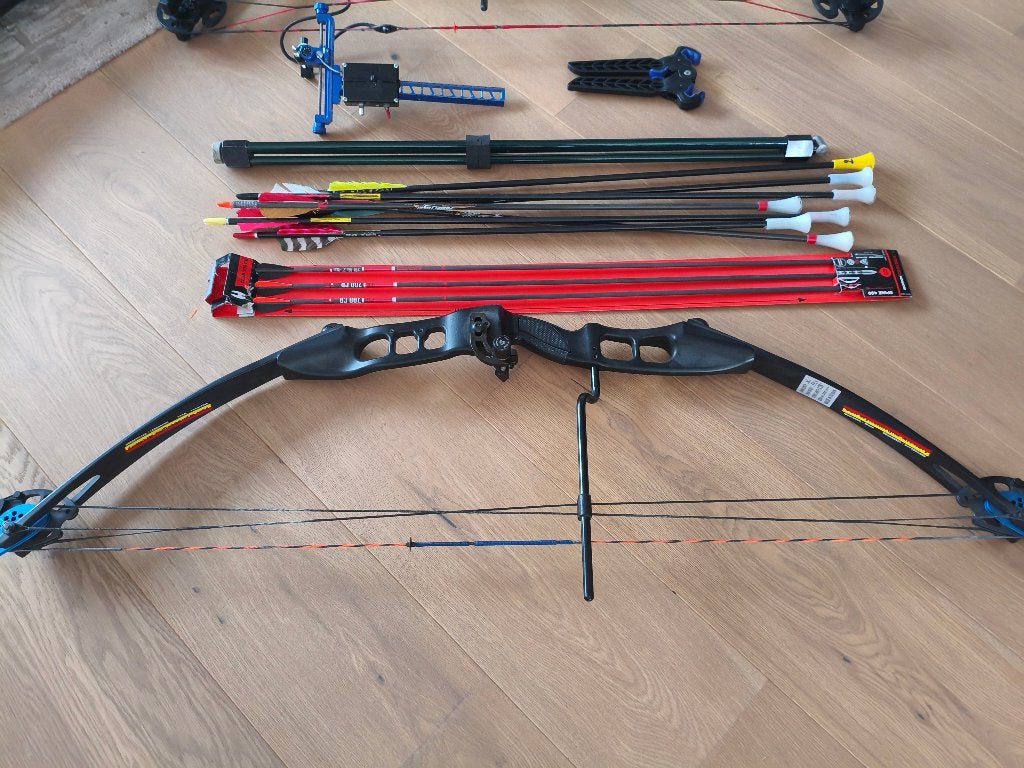 katrolboog, Sport en Fitness, Handboogschieten, Ophalen, Zo goed als nieuw, Compoundboog
