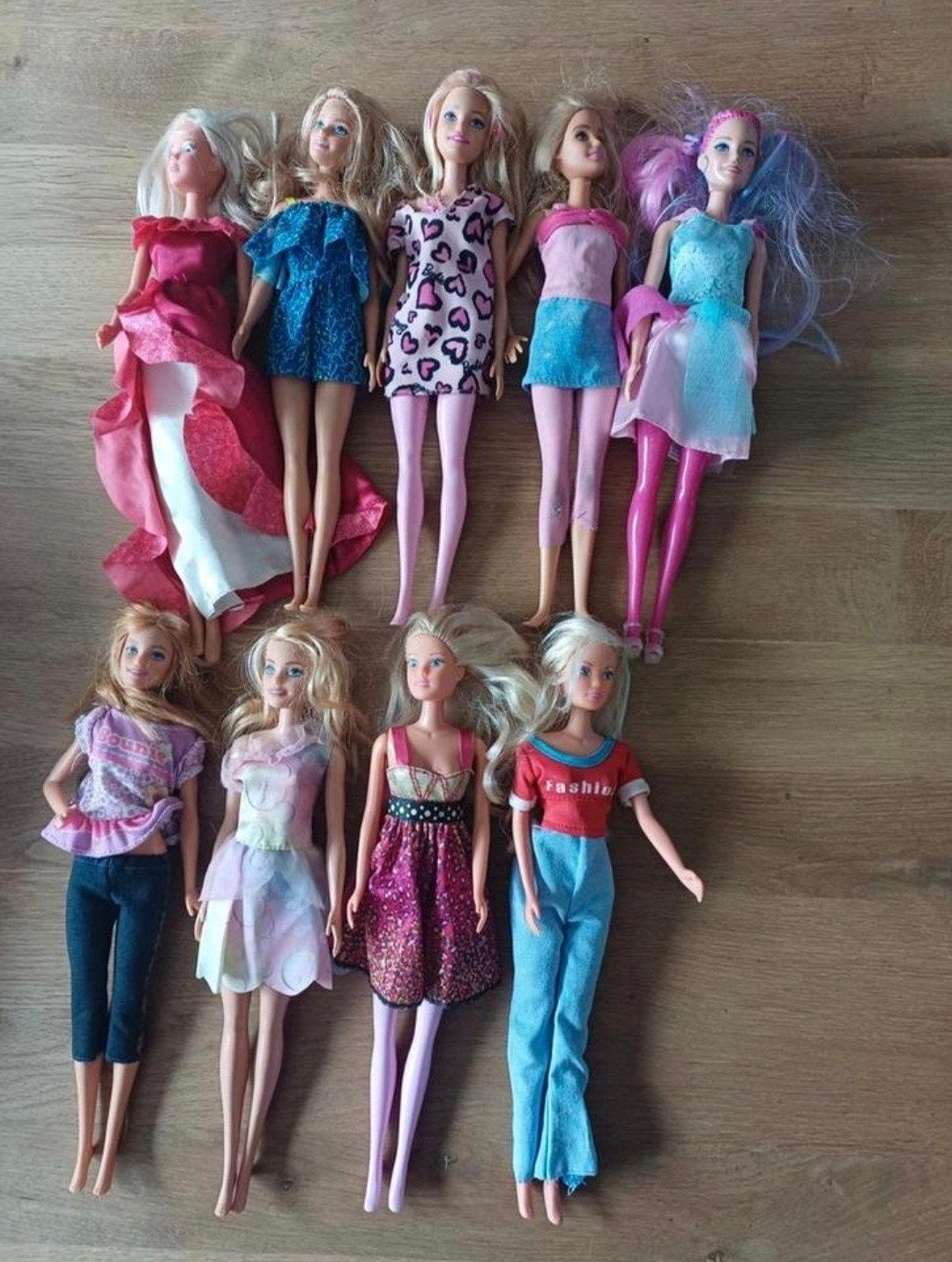 Lot Barbiepoppen ( Mattel ), Ophalen
